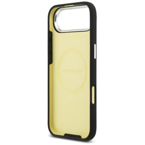 Etui AMG Silicone Oversize Rhombs MagSafe na iPhone Air - czarne