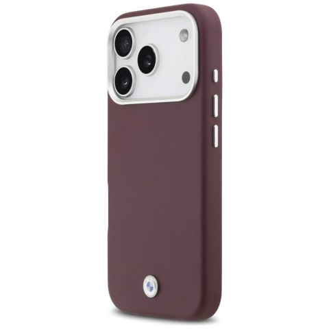 Etui BMW Sign Full Wrapped Metal MagSafe na iPhone 17 Pro - czerwone