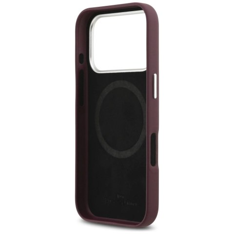 Etui BMW Sign Full Wrapped Metal MagSafe na iPhone 17 Pro - czerwone