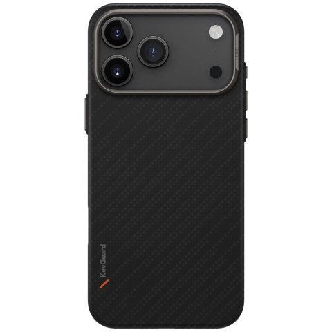 Etui UNIQ Keva EDGE Magclick Charging na iPhone 17 Pro Max - czarne
