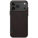 Etui UNIQ Keva EDGE Magclick Charging na iPhone 17 Pro Max - pomarańczowe