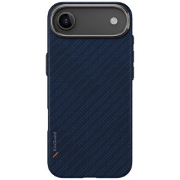 Etui UNIQ Keva EDGE Magclick Charging na iPhone Air - niebieskie
