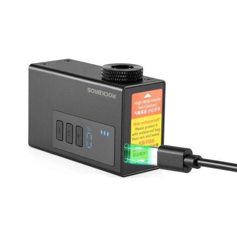 Pompka akumulatorowa Rockbros AS240 PRO 120 psi kompresor 420mAh - czarna