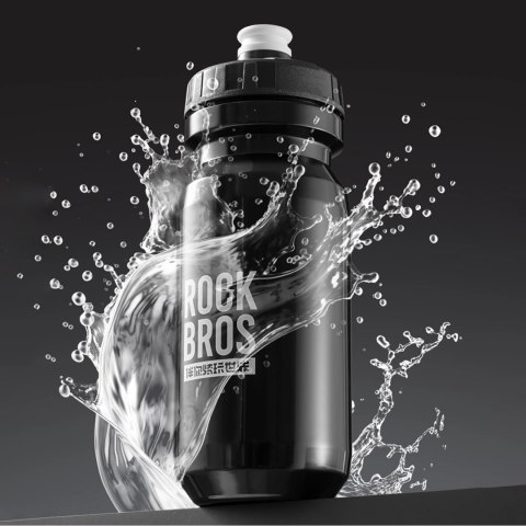 Bidon rowerowy Rockbros 600 ml - czarny