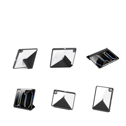 Etui Dux Ducis Magi na iPad Pro 11" (2024/2025) z podstawką - czarne