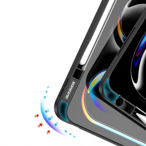 Etui Dux Ducis Magi na iPad Pro 13" (2024/2025) z podstawką - czarne