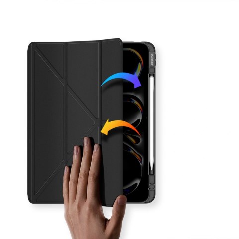 Etui Dux Ducis Magi na iPad Pro 13" (2024/2025) z podstawką - czarne