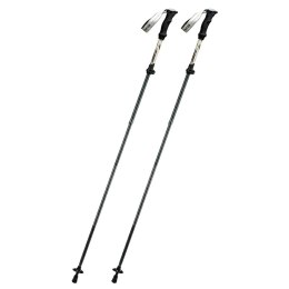 Kijek trekkingowy Qunature nordic walking aluminiowy 110 - 130 cm 1 szt. - brązowy