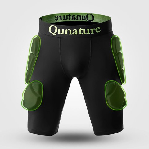 Ochraniacze bioder Qunature Ski - Advanced L narty snowboard łyżwy - czarne