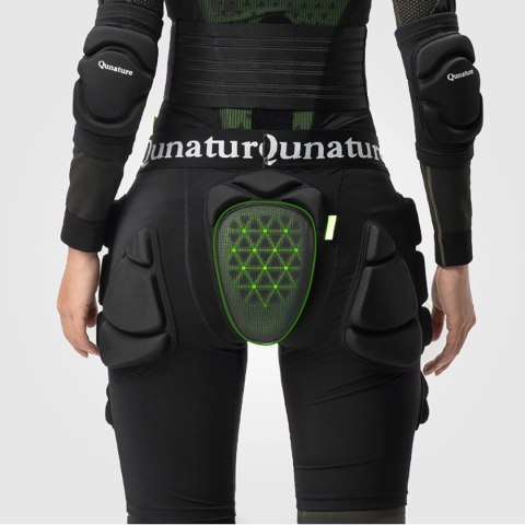 Ochraniacze bioder Qunature Ski - Advanced XL narty snowboard łyżwy - czarne