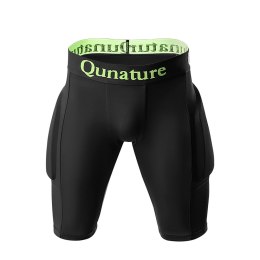 Ochraniacze bioder Qunature Ski - Basic L narty snowboard łyżwy - czarne