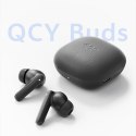 Słuchawki dokanałowe QCY Buds TWS IPX4 Bluetooth 5.4 - szare