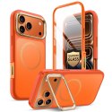 Etui Supcase IBLSN Ares Flip MagSafe na iPhone 17 Pro Max - pomarańczowe