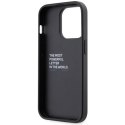 Etui BMW Grip Stand Hot Stamp iPhone 14 Pro - czarne