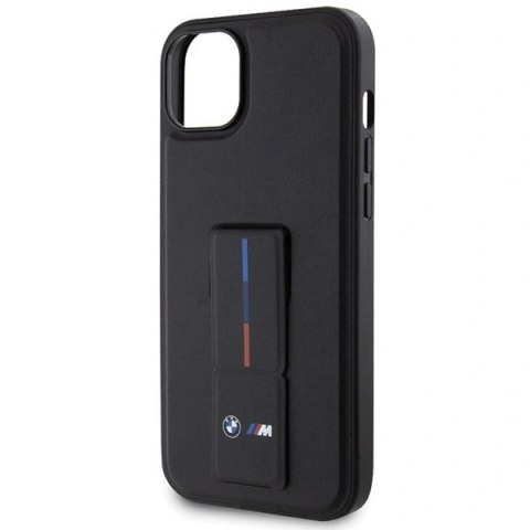Etui BMW Grip Stand Hot Stamp na iPhone 14 / 15 / 13 - czarne