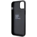 Etui BMW Grip Stand Hot Stamp na iPhone 14 / 15 / 13 - czarne