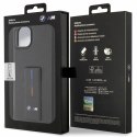 Etui BMW Grip Stand Hot Stamp na iPhone 14 / 15 / 13 - czarne