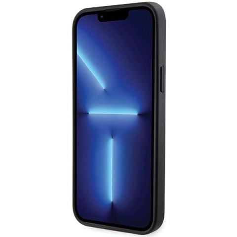Etui BMW Grip Stand Hot Stamp na iPhone 14 Plus / 15 Plus - czarne