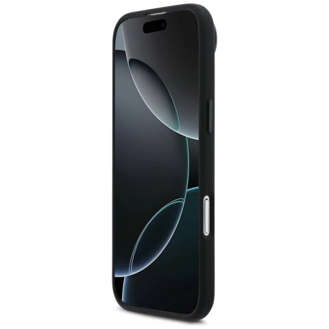 Etui BMW M Silicon Horizontal Line MagSafe na iPhone Air - czarne