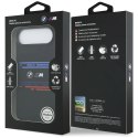 Etui BMW M Silicon Horizontal Line MagSafe na iPhone Air - czarne