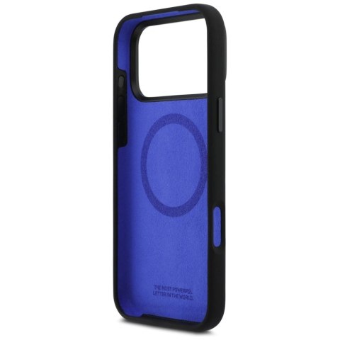 Etui BMW M Silicon Logo MagSafe na iPhone 17 Pro Max - czarne