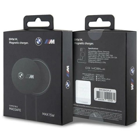 Ładowarka indukcyjna BMW M Edition MagSafe 15W - czarna