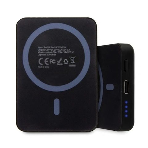 Powerbank indukcyjny BMW M Collection MagSafe 15W 3000mAh - czarne