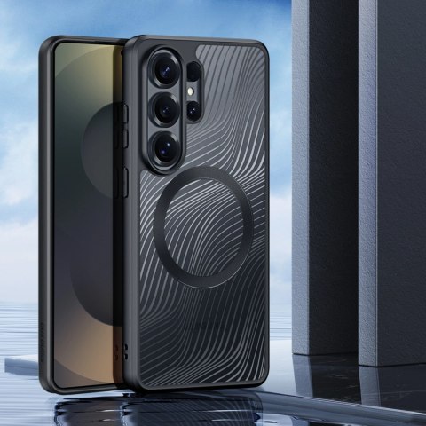 Etui Dux Ducis Aimo Mag na Samsung Galaxy S26 Ultra kompatybilne z MagSafe - czarne