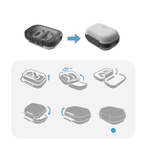 Etui transportowe BoboVR C3 do Meta Quest 3 i 3S - szary