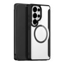 Etui Dux Ducis Skin X Pro z portfelem kompatybilne z MagSafe na Samsung Galaxy S26 Ultra - czarne