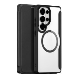 Etui Dux Ducis Skin X Pro z portfelem kompatybilne z MagSafe na Samsung Galaxy S26 Ultra - czarne