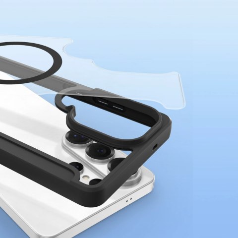 Etui Dux Ducis Skin X Pro z portfelem kompatybilne z MagSafe na Samsung Galaxy S26 Ultra - czarne