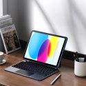 Etui z klawiaturą Dux Ducis (MK series) na iPad 10" (2022) iPad 11" (2025) - czarne
