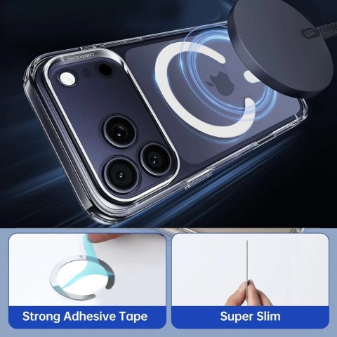Pierścień magnetyczny MagSafe Tech-Protect MMP-200 na telefon - biały