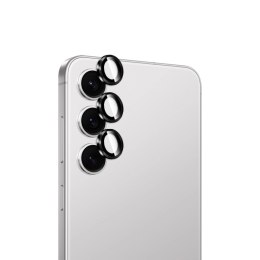 Szkło hartowane Puro na tylną kamerę do Samsung Galaxy S26/S26 Plus - z czarną ramką