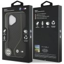Etui BMW M Carbon Line & Logo MagSafe na iPhone 17 - żółte
