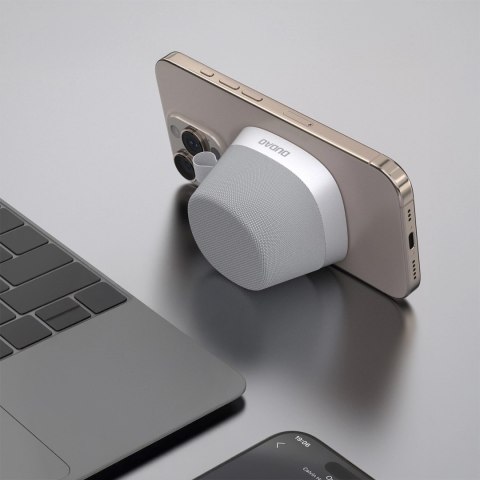 Głośnik bezprzewodowy Dudao Y20 z mocowaniem magnetycznym Bluetooth 5.3 - srebrny