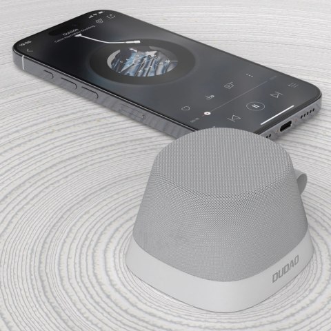Głośnik bezprzewodowy Dudao Y20 z mocowaniem magnetycznym Bluetooth 5.3 - srebrny