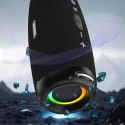 Głośnik bezprzewodowy Dudao Y21Pro podświetlany RGB Bluetooth 5.3 - czarny