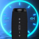 Głośnik bezprzewodowy Dudao Y21Pro podświetlany RGB Bluetooth 5.3 - czarny