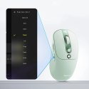 Mysz komputerowa Baseus Editor bezprzewodowa z akumulatorem 800mAh i wskaźnikiem stanu baterii - zielona