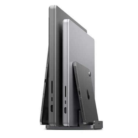 Organizer biurkowy Spigen LD208S4 na laptopy, tablety, smartfony, klawiatury - szary