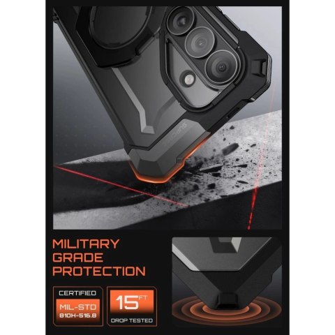 Etui Supcase UB Grip Mag MagSafe na Samsung Galaxy S26 - czarne