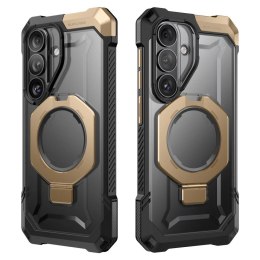 Etui Supcase UB Grip Mag MagSafe na Samsung Galaxy S26 - czarno-brązowy