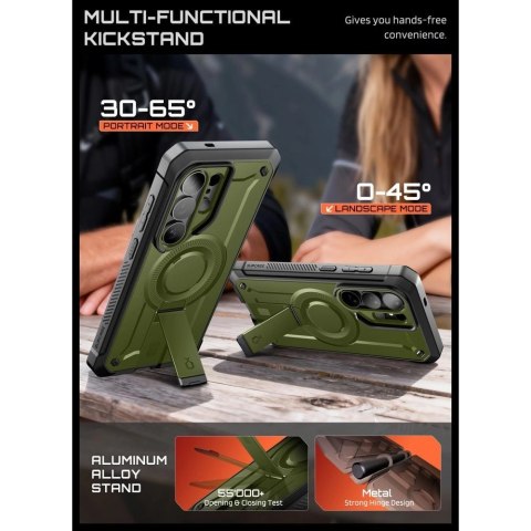 Etui Supcase Unicorn Beetle Pro Mag MagSafe 2-Set na Samsung Galaxy S26 Ultra - zielono-czarne