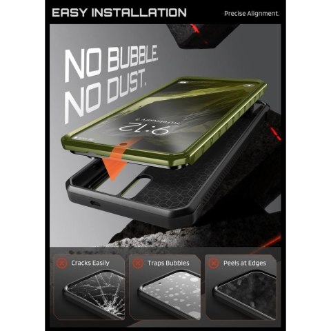 Etui Supcase Unicorn Beetle Pro Mag MagSafe 2-Set na Samsung Galaxy S26 Ultra - zielono-czarne