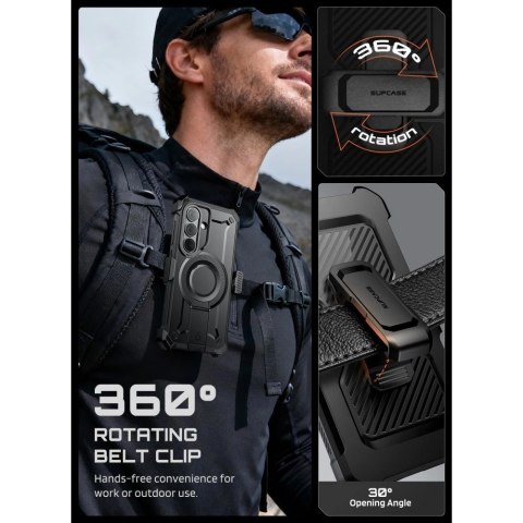 Etui Supcase Unicorn Beetle Pro Mag MagSafe 2-Set na Samsung Galaxy S26 - czarne