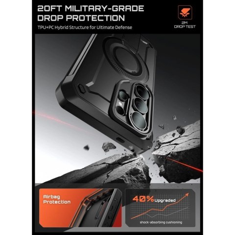 Etui Supcase Unicorn Beetle Pro Mag MagSafe 2-set na Samsung Galaxy S26 Ultra - czarne