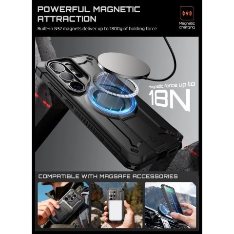Etui Supcase Unicorn Beetle Pro Mag MagSafe 2-set na Samsung Galaxy S26 Ultra - czarne