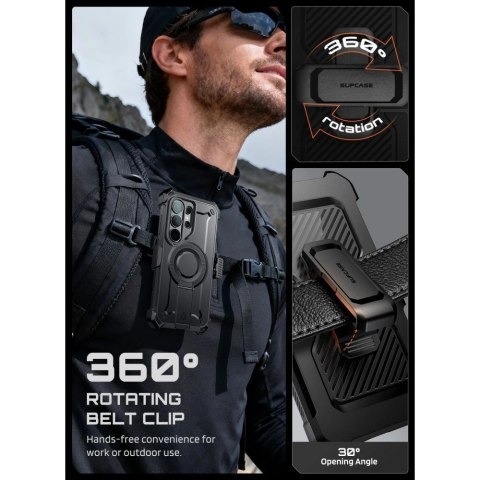 Etui Supcase Unicorn Beetle Pro Mag MagSafe 2-set na Samsung Galaxy S26 Ultra - czarne